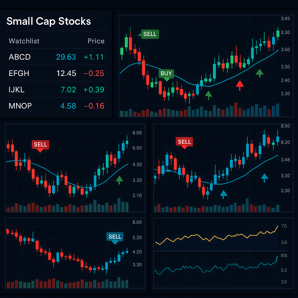 Grafica Small Caps. Fernando Ruiz de Velasco